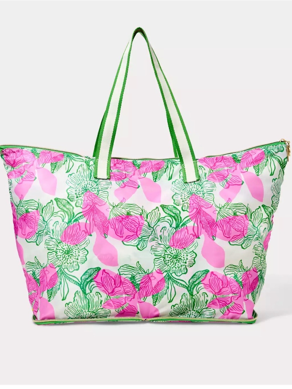 Lilly Pulitzer Sunset Shadows Packable Tote NWT